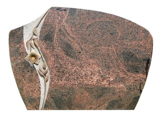 grau-weißer Naturstein